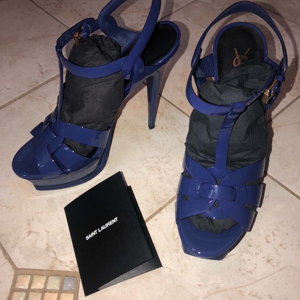 SOLD- YSL Saint Laurent Tribute Sandal 40